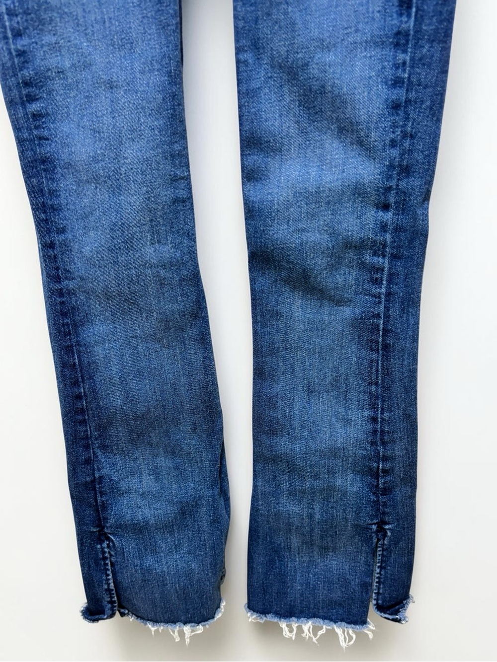 Free People We The Free Level Up Slit Slim Flare Jeans Size 24 - Picture 7 of 10